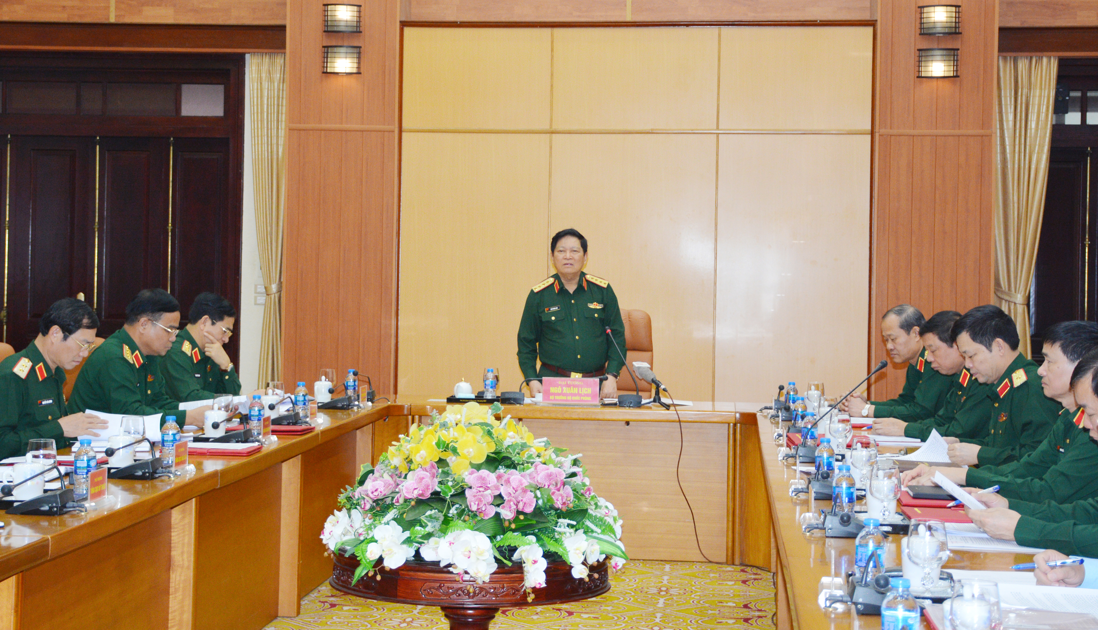 Bộ Quốc phòng triển khai nhiệm vụ trọng tâm tháng 4-2019